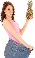 Ananas Ananas Mädchen