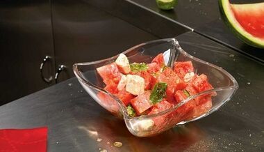 Wassermelonen-Diätrezepte zur Gewichtsreduktion.